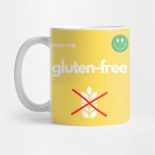 Proud To Be Gluten-Free - Yellow Mug